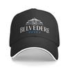 Повседневные кепки Belvedere Vodka Хип-хоп кепка Хлопковая бейсболка Индивидуальная регулируемая кепка тракер для унисекс Женщин