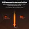 For Creality Hi/K2/K2 Pro/K2 Plus High-Flow Nozzles,Quick Change (0.2/0.4/0.6/0.8mm) High-Flow Steel-Tip Copper Nozzles&Titanium