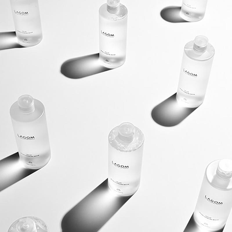 LAGOM Cellup Micro Cleansing Water 350ml – Micellar Deep Moisture Cleanser, Korean