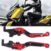 Pair of Folding Extendable Brake   Levers Fit for   XMAX 250 300 400 125 2018-2021