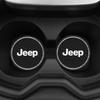 Для Jeep 2 шт. Автомобильная подставка под стакан Резиновая Противошумная Подставка Аксессуары Для Jeep Grand Cherokee Wrangler JK Gladiator Compass R
