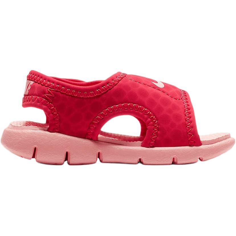 Nike Sunray Adjust 4 Удобные износостойкие дышащие низкие детские кроссовки Красные для младенцев и малышей 386521-608