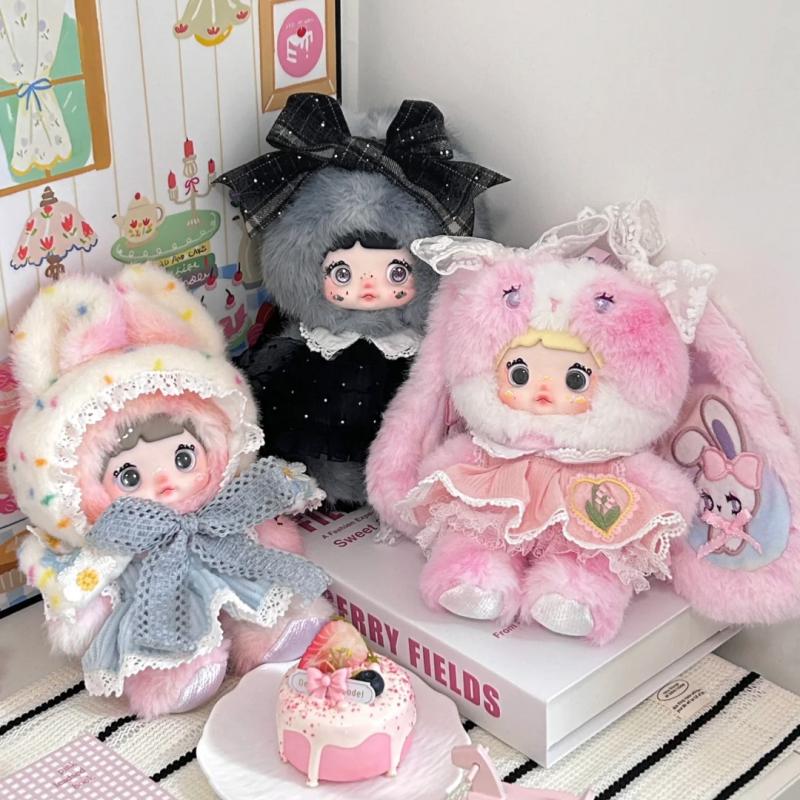 Новая оригинальная серия Nommi 'Прогноз погоды' Blind Box Виниловые плюшевые куклы Кавайные украшения Модные игрушки Подарок на день рождения Caixa Caja 100 Обнимательные набивные пушистые