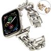 Ремешок из нержавеющей стали для Apple Watch Ultra 3 2 49 мм 11 10 9 8 7 42 мм 41 46 45 мм Ремешок для iWatch 6 SE 38 40 44 мм Роскошный браслет