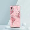 Travel-Inspired Airplane Route Transparent Phone Case for Samsung Galaxy A16 A14 A12 A22 A24 A42 A02 A03S A06 A20 A30 A40 Cover
