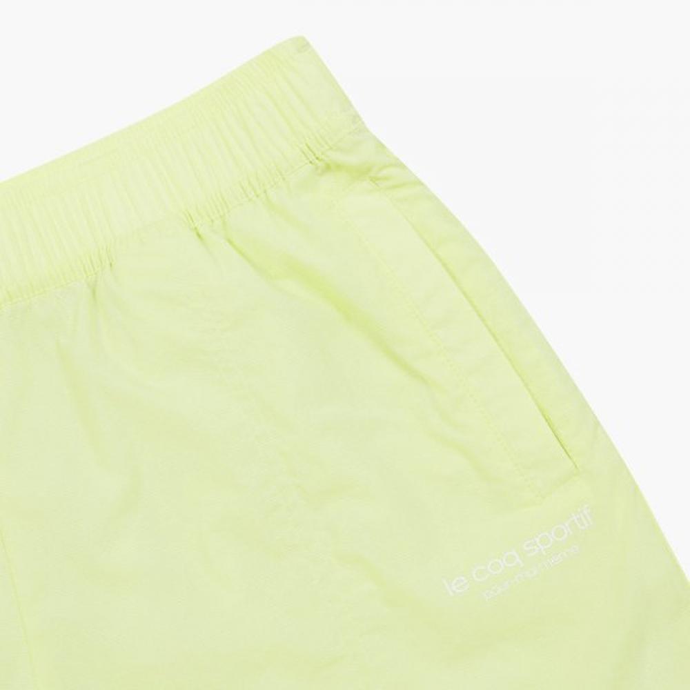 Le Coq Sportif Women Airy Tension 3.5 Length Lightweight Woven Shorts Gyl Qp222o