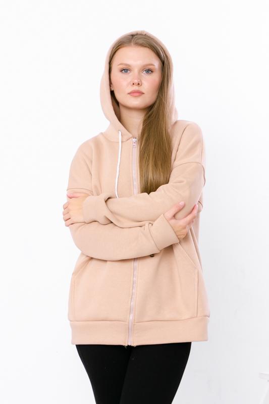 Толстовка с капюшоном (Женский) Зима 8357-025 HC