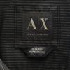 ARMANI EXCHANGE Striped Pattern Long sleeve shirt M black Men's Used