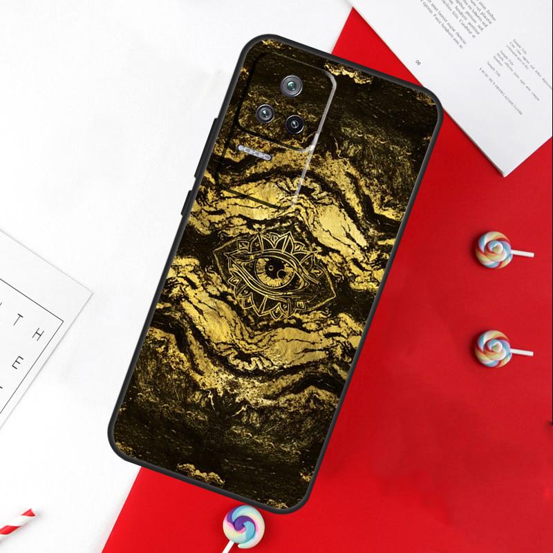Чехол-крышка с символом Глаз Пирамиды для Xiaomi 13T 11T 12T 14T Pro 13 14 15 Ultra POCO X7 Pro X3 X5 X6 F5 F6 M6 Pro
