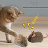 Interactive Squeaky Mouse Cat Toy - Intelligent Sound-Activated Plush for Self-Play Fun