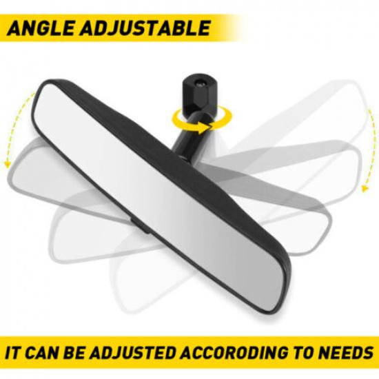 10" Rear View Mirror Interior On Car Replacement Day Night Black Universal