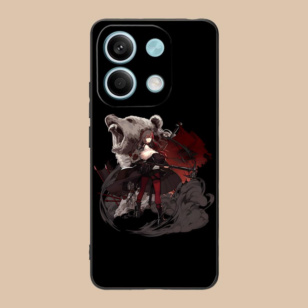 Arknights Zima Матовый ТПУ Чехол для Мобильного Телефона для POCO F8 F7 F6 F5 F4 F3 F2 Pro GT C75 C71 C65 C61 C40 Pro Ultra Цветной Чехол