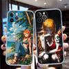One Piece Luffy Nami Soft Shell Transparent Phone Case for Motorola Moto G7 G8 G9 G84 G85 G73 G24 G15 Z2 Play Power Plus