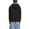 Balenciaga Logo Hoodie Medium Fit 'Washed Black' Men's 600583TLVB81146