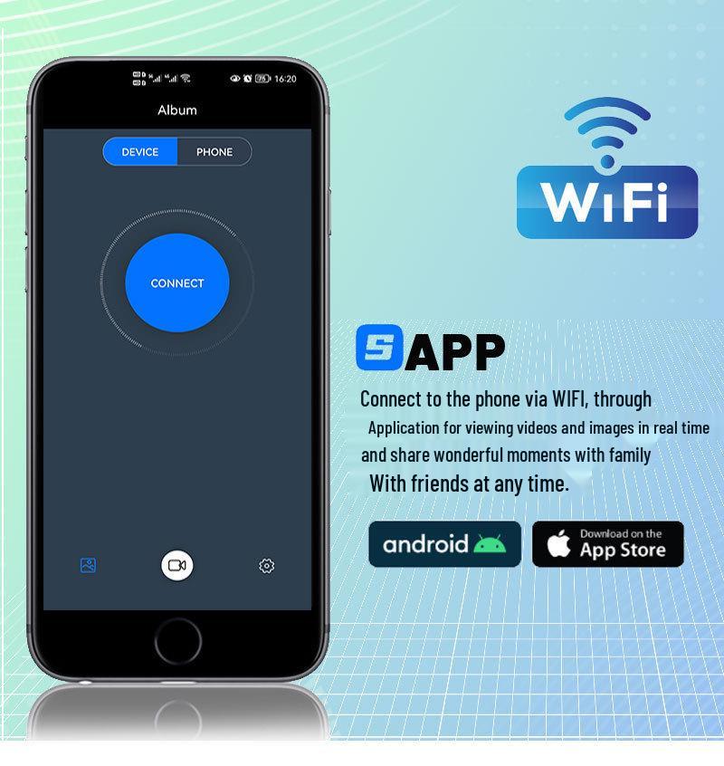 SYTONG HT-66 Night Vision Device: Infrared, Digital, HD, WiFi, Day/Night Dual-Use for Outdoor Photo & Video.