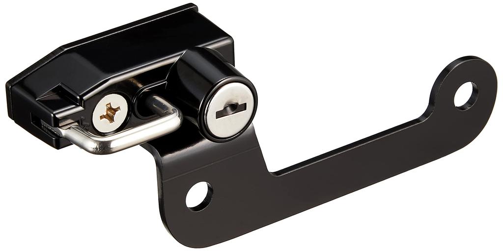 Kijima GSX-S1000GT ('22-) 303-1614 Motorcycle Helmet Lock Holder Tandem Step Co-Tightening Steel Black Finish