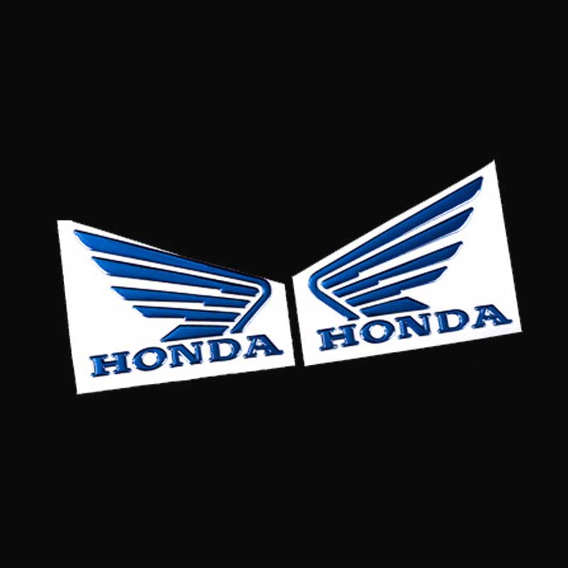 CKU5 Honda Sticker Logo Wing 3D For Motorcycle Decoration motorbike stickers Fuel Tank Body Tail Wing Side Pcx160nss 350pcx 125cbr