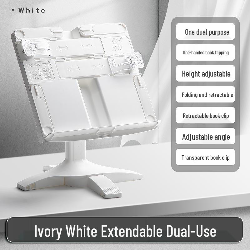 Adjustable Multifunctional Reading Stand & Bookshelf for Students