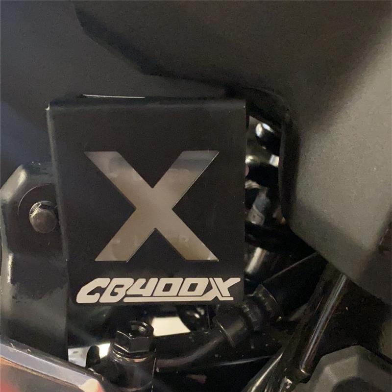 Для Honda CB400X CB400F Задний тормозной насос Крышка резервуара для жидкости Защитная крышка CB500X CB500F Задняя крышка масляного стакана Защитная крышка