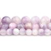 Lavender Light Purple Persian Jade Natural Stone Beads DIY Bracelet For Jewelry Making 6 8 10mm 15''