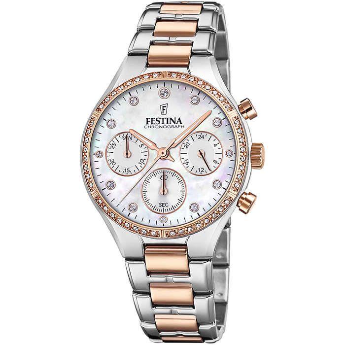 Montre - Festina - F20403-1 - Argenté - Femme - 5 ATM