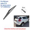 Для Nissan Juke F15 07,2010-2019 передние и задние щетки стеклоочистителя резак аксессуары J Hook 2011 2012 2013 2014 2015 2016 2017 2018