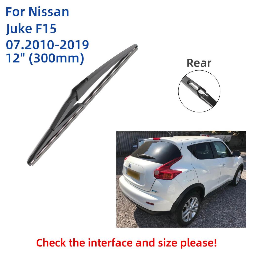 Для Nissan Juke F15 07,2010-2019 передние и задние щетки стеклоочистителя резак аксессуары J Hook 2011 2012 2013 2014 2015 2016 2017 2018