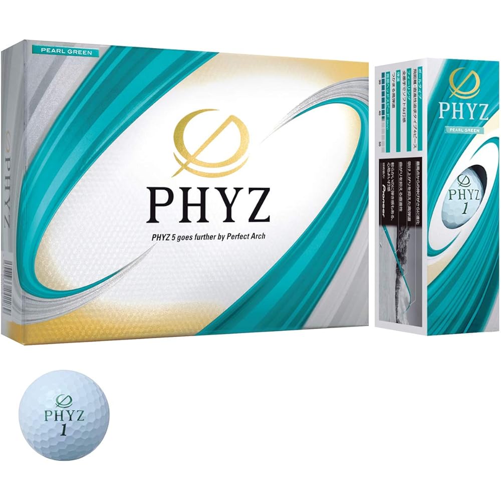 Мячи для гольфа Bridgestone 19PHYZ Green Упаковка 12 шт.