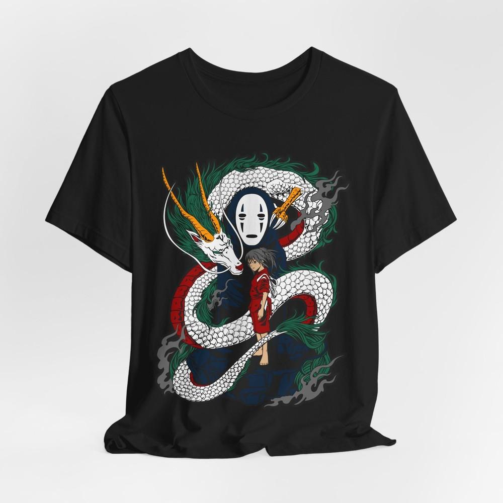 Spirited Away Anime Graphic T-Shirt Tee Tops - Unisex T-Shirt, Studio Ghibli Shirt, Hayao