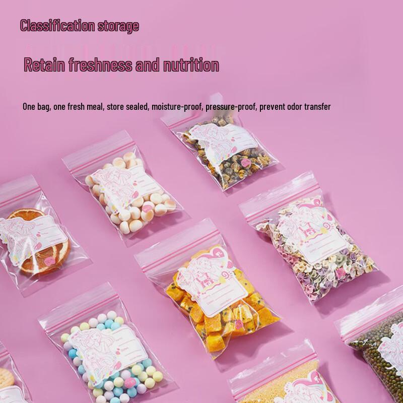Yekee Barbie Sealable Storage Bags