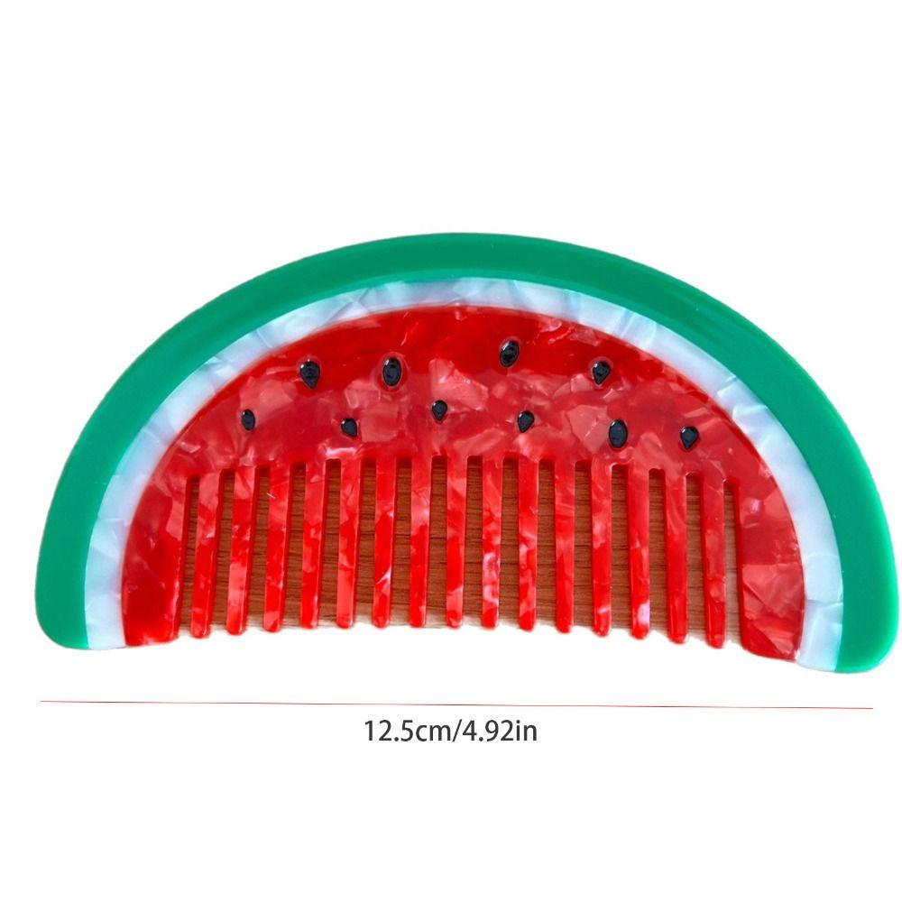 Tulip Acetate Comb Cartoon Hairdressing Combs Hair Care Makeup Comb  Household