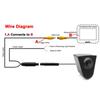 AHD 1080P/CVBS Камера переднего вида для Honda XR-V Odyssey Новый Accord Civic CRV Fit