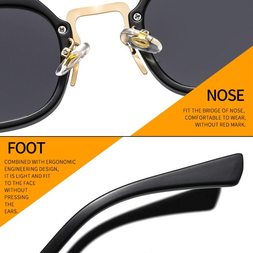 Металлические Маленькие Квадратные Солнцезащитные Очки Защита UV400 Солнцезащитные Очки для Вождения для Женщин и Мужчин