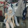 Аниме Игра Azur Lane MNF Le Malin Фигурка Ленивый Белый Кролик Наряд на коленях Модель Игрушка Подарок Фигурка