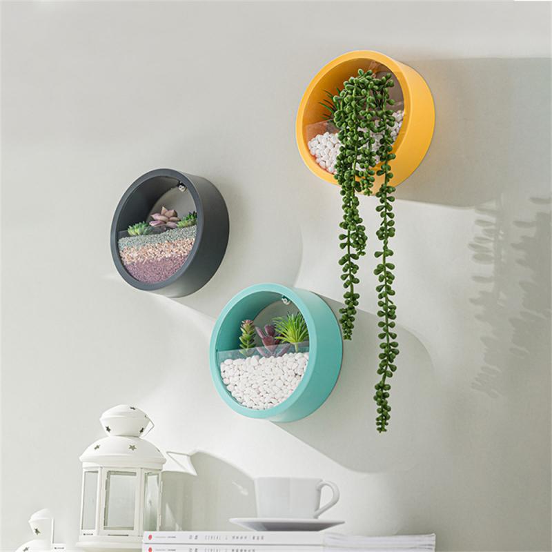 Nordic Home Decoration Ваза Настенный цветочный горшок Подвесные аксессуары для комнаты Корзина Цветочный контейнер Домашнее украшение Горшок для растений