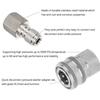 Stainless Steel Pressure Washer Adapter Set G3/8 Inch Female Connect Plug And