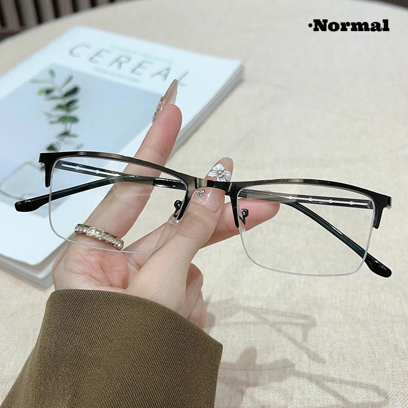 Unisex Fashion Trend Photochromic Myopia Glasses Hd Anti-Blue Light Glasses Men And Women New Business Myopia Glasses To -4.0