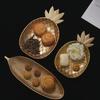Nordic Food Tray Gold Serving Tray Table Decoration Decorative Tray