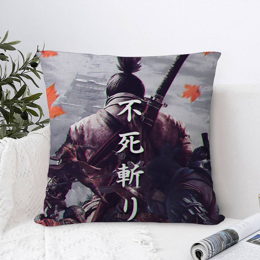 Игровые наволочки Sekiro Домашнее постельное белье Декоративная наволочка Свадебная Супермягкая наволочка