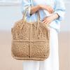 New Versatile Shoulder Straw Bag Summer Hand-woven Bag Women's Large-capacity Tote Bag Women's Holiday Beach Bag