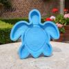 Coastal Style Garden Decorations Reusable Sea Turtle Stepping Stone Mold for Art, DIY Oceans Theme Concrete Personalized Outdoor Gift Gardeners Paver