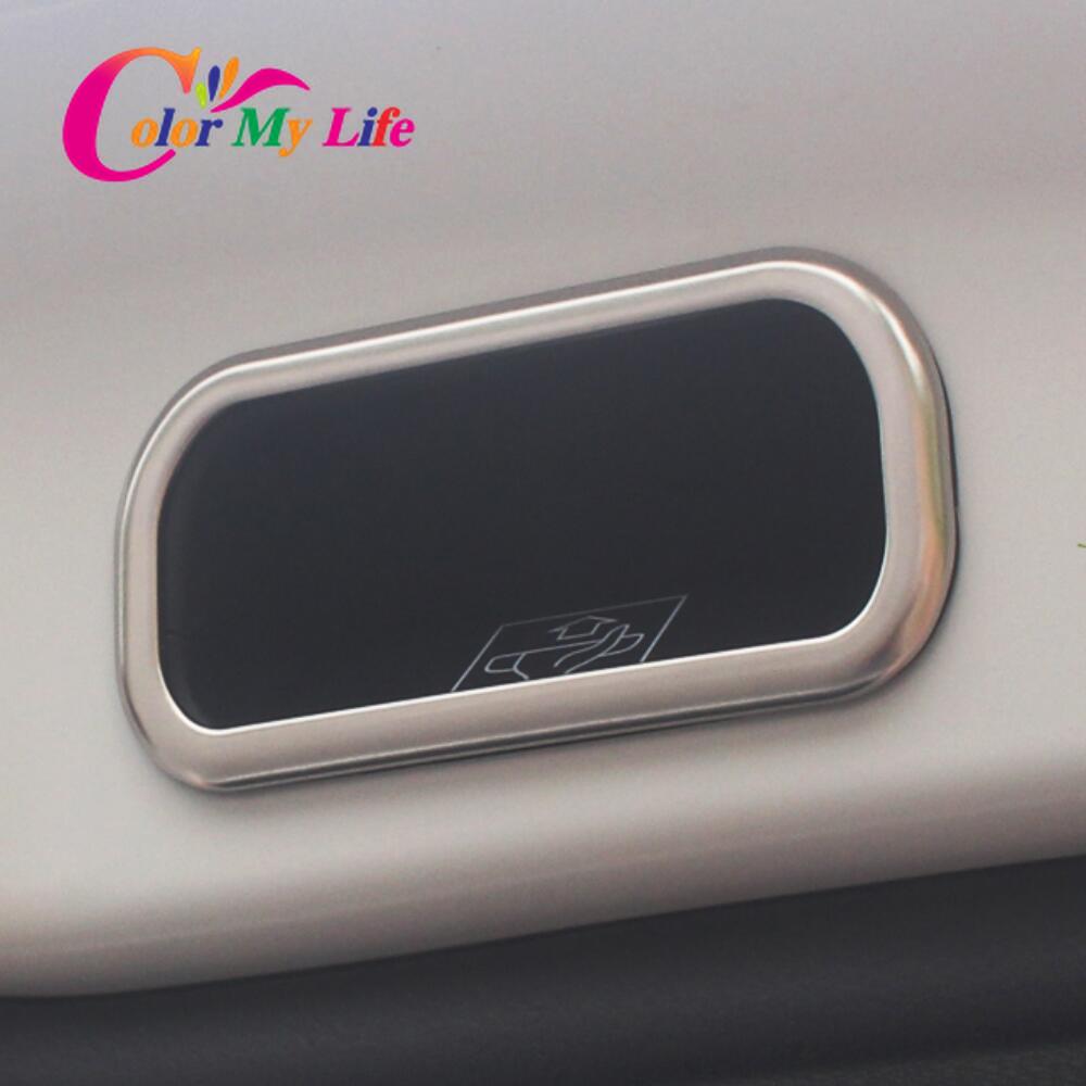 Наклейки на ручку переключателя багажника автомобиля из нержавеющей стали, накладка на задний бампер для Toyota C-HR CHR 2016 -