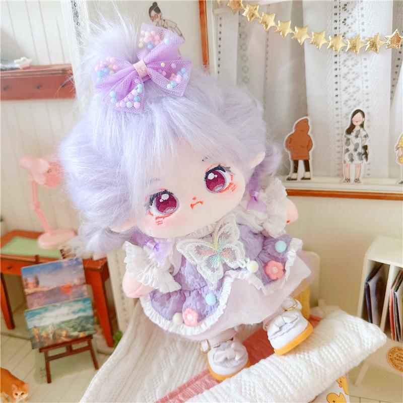 Cotton Doll 20cm Baby Clothes Star Doll Naked Doll Plush Toy Clothes Girl Birthday Gift
