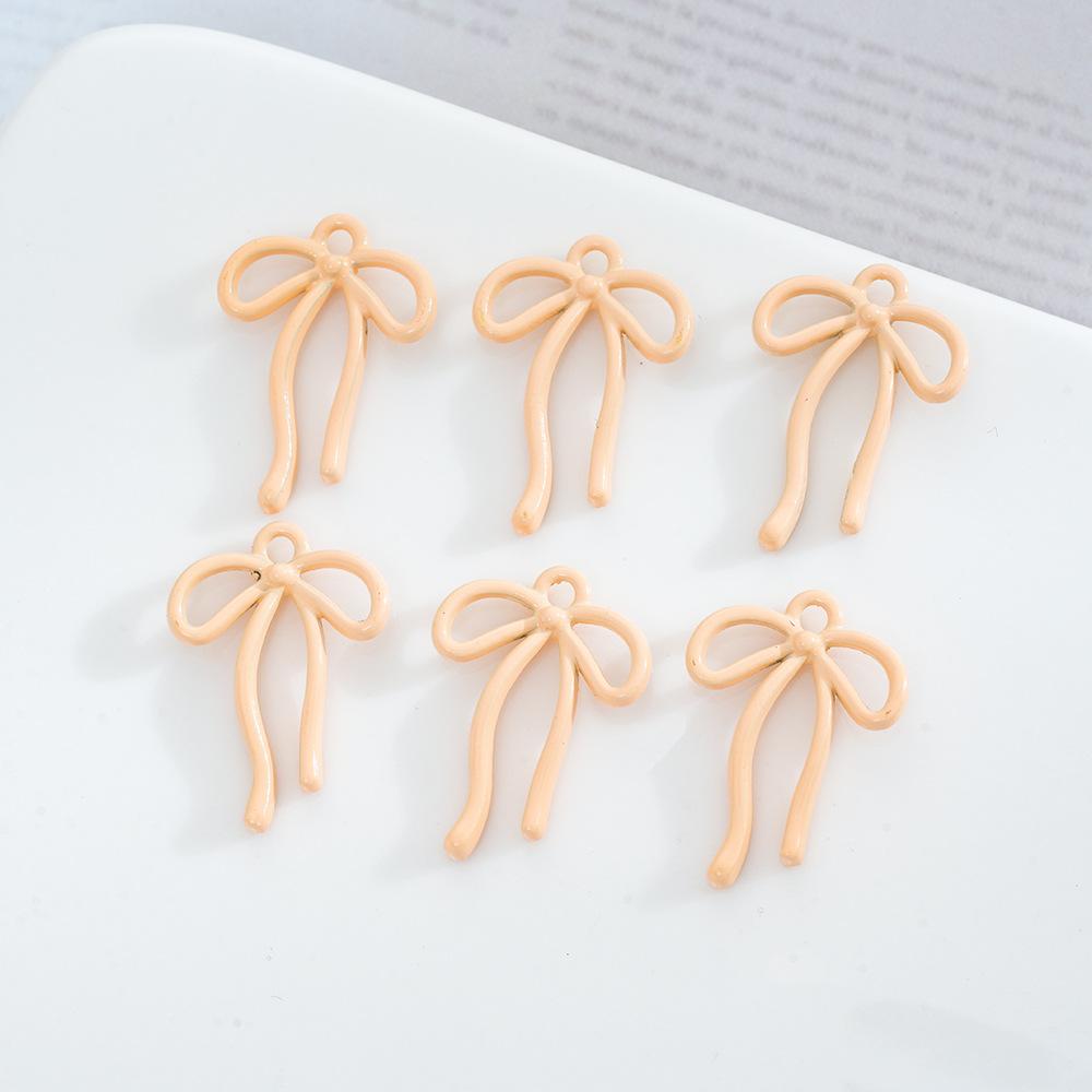 Подвеска-кулон в виде лука-стримера из сплава, Ювелирные изделия, Сделай сам, Ручная работа, Браслет, Ожерелье, Подвеска, Материал для аксессуаров