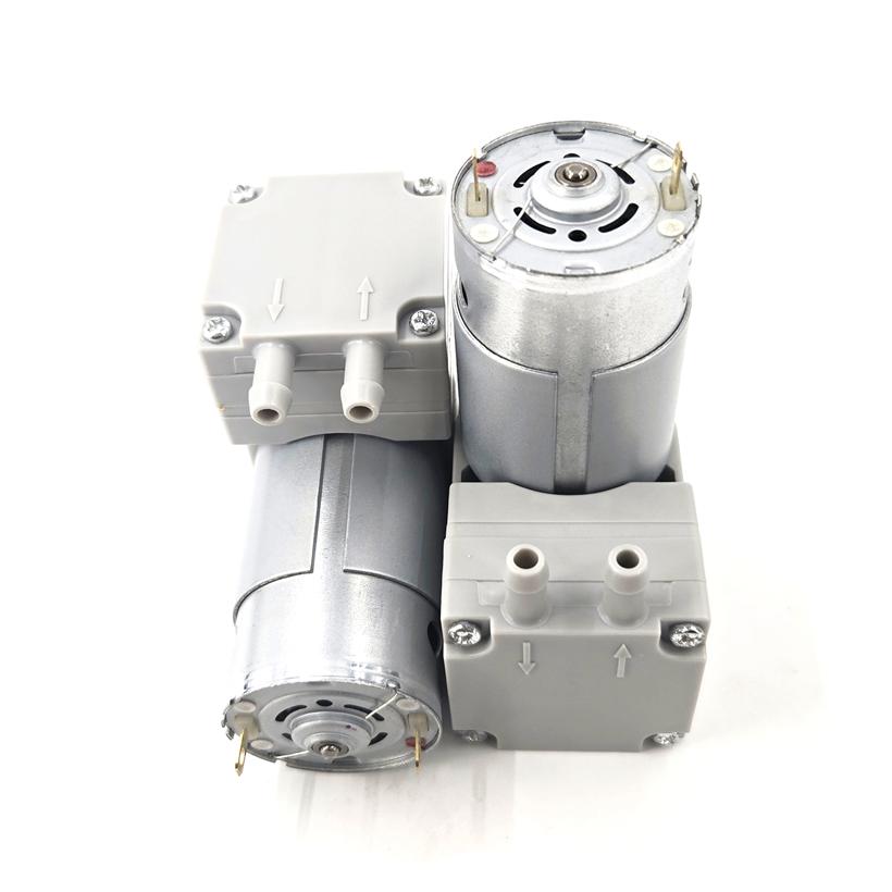 DC 12V/24V RS-555 Мотор Поршневой Воздушный Насос Высокое Всасывание -80Kpa Вакуумный Отрицательное Давление Насос Красота Пайка Вакуумная Упаковочная Машина