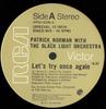 12-дюймовая пластинка ПАТРИК НОРМАН, ОРКЕСТР BLACK LIGHT - Давайте попробуем еще раз KPN10206 RCA Victor 1977 Канада Соул/Фанк Б/У