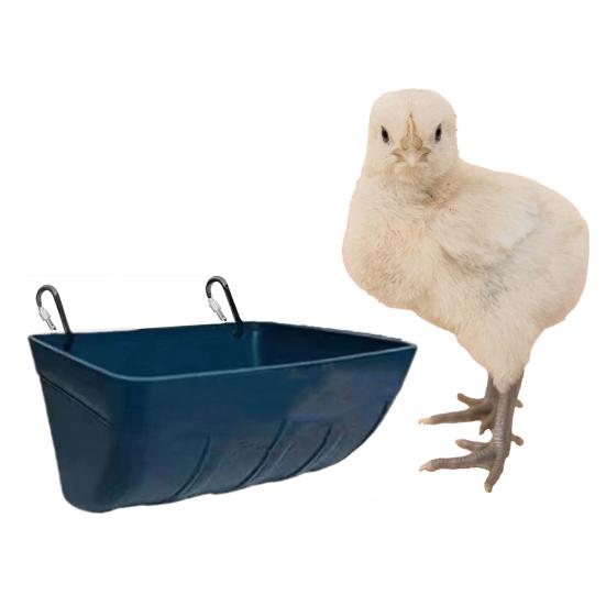 1 комплект кормушки для кур, подвесная с крючком, ударопрочная автоматическая подача, сверхмощная простая установка, кормушка для коз