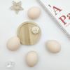 Fake Egg Squishy Toy Unbreakable Realistic Stress Relief Squeeze Egg Prank Toy Creative Decompression Gift