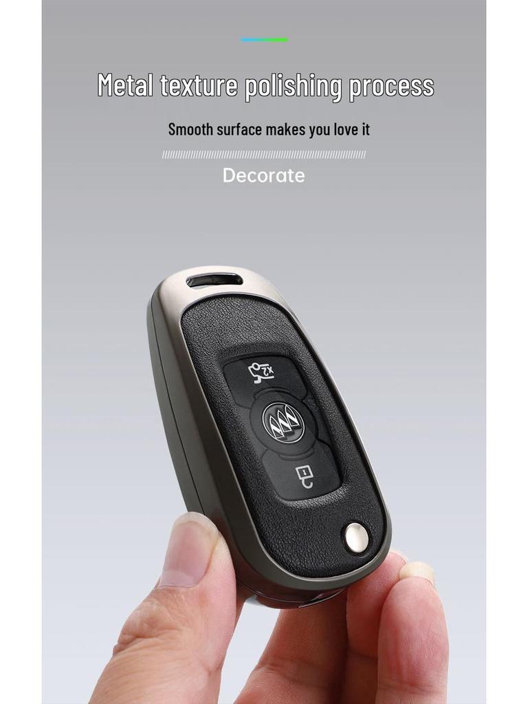 Buick Verano GS Key Case (2016-2017) Metal Protective Shell for Sedan/Hatchback