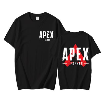 Apex Legends 2025 Новая игра Футболка Мультяшный графический принт Футболка Хлопок Высокое качество Футболка Круглый вырез Футболки